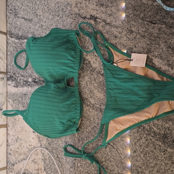 Shade Shore Swim Shade Shore Emerald Green Bikini Poshmark